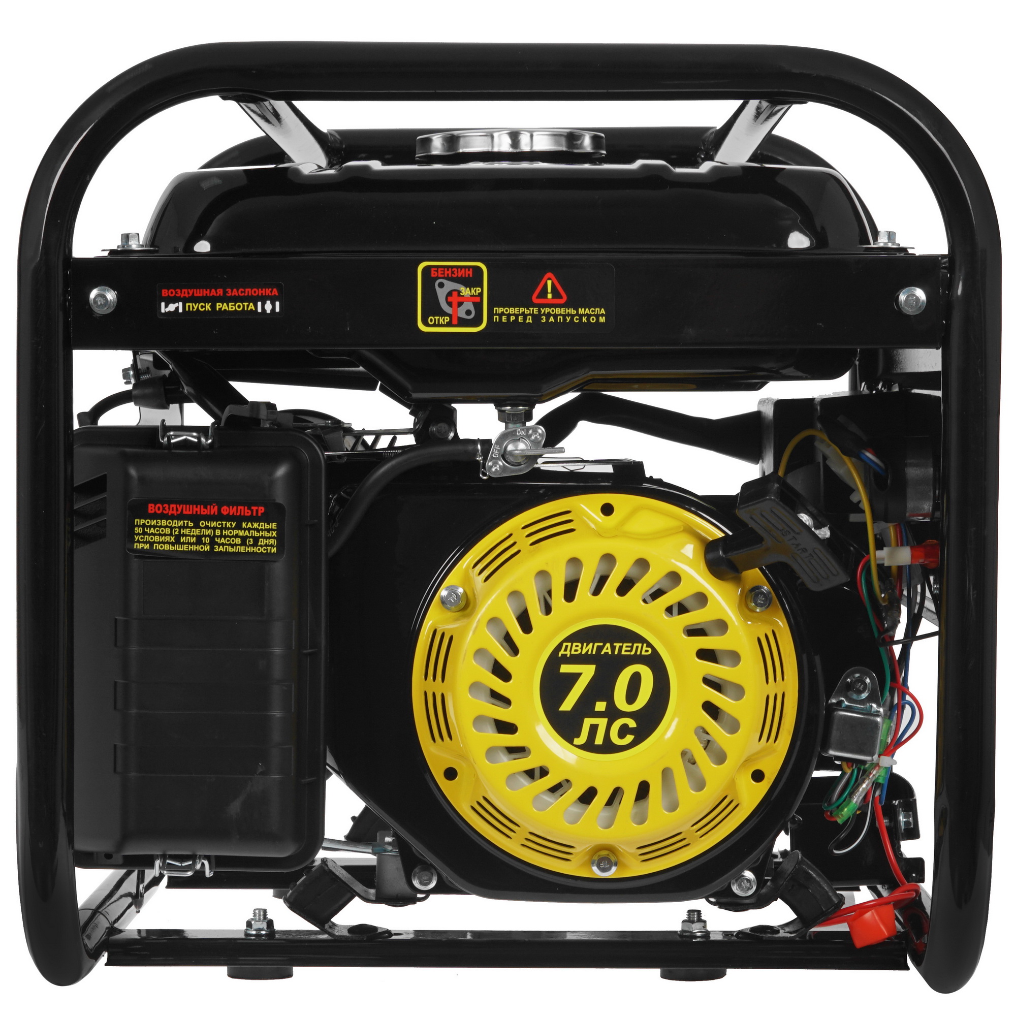 Электрогенератор   бензиновый Huter DY3000LX 6717379 STDN-0021015 - Вид №6