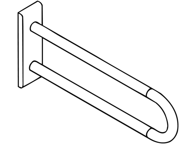 801.50.340 ручка поддержки стены HEWI Stützen  - Вид №2