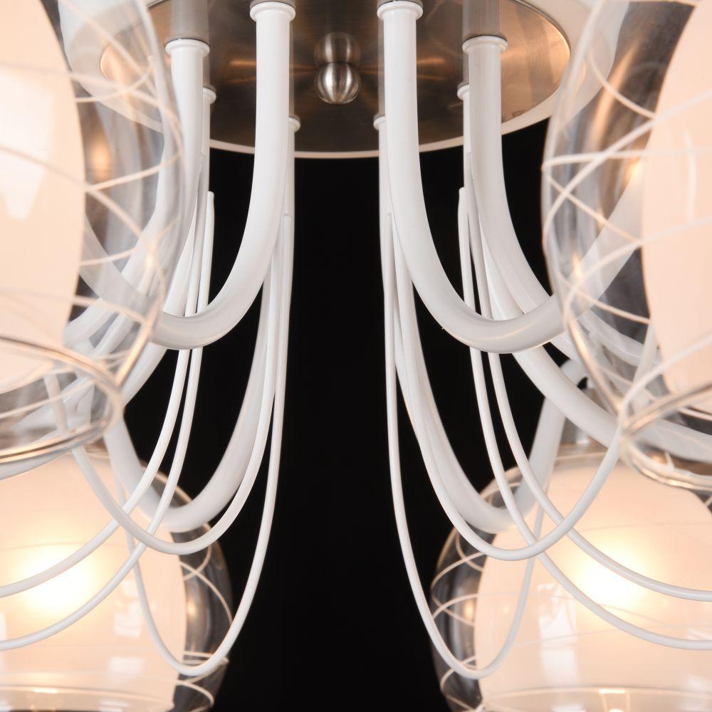 Потолочная люстра Freya Nikki FR5052-CL-08-W FREYA NIKKI 184162 Белый  - Вид №1