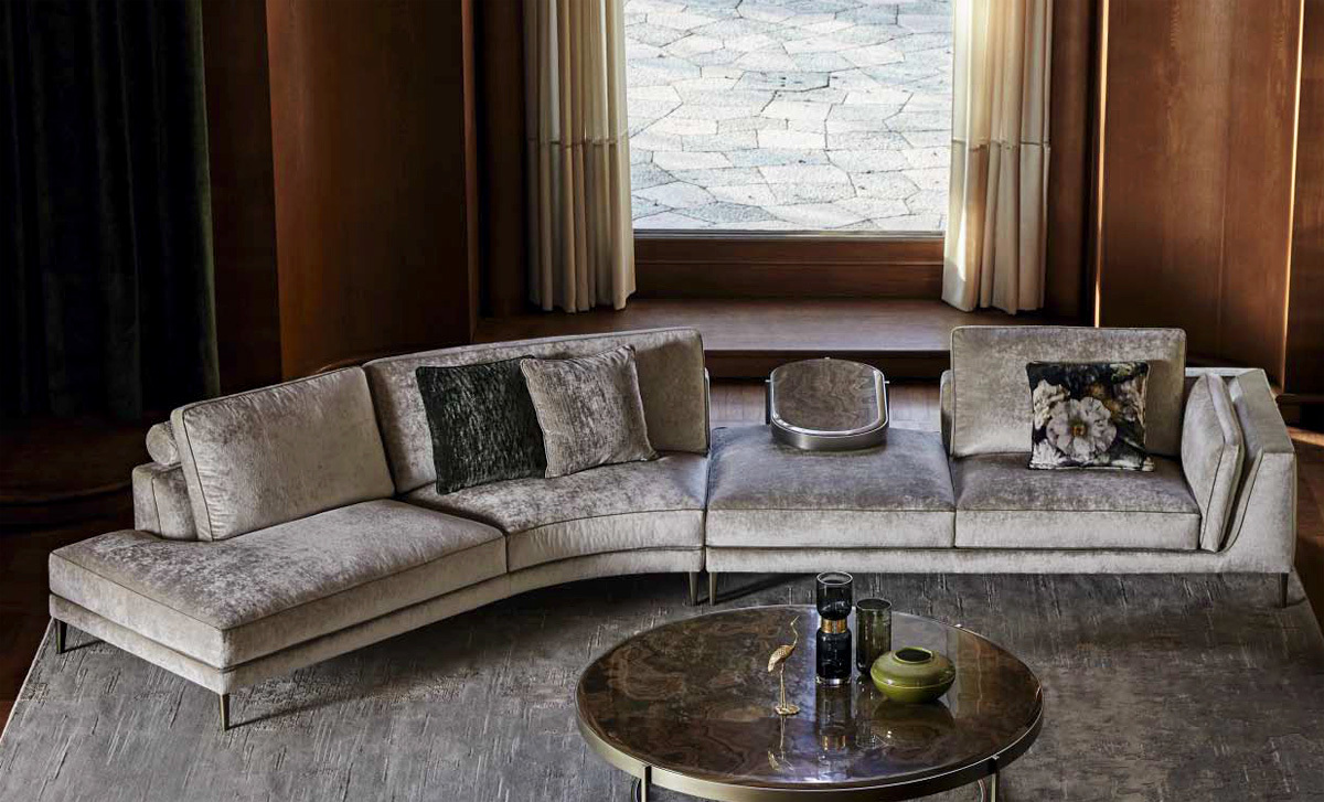 Диван FERDINAND OPERA 40315 + 40316 Contemporary