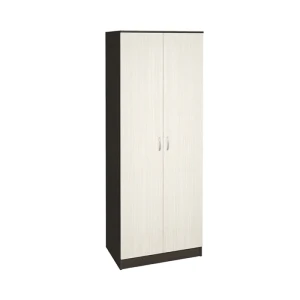 91824227 Шкаф Интерьер-Центр 80x212x52 см 2 створчатый ЛДСП цвет венге/дуб белфорд STLM-1489028