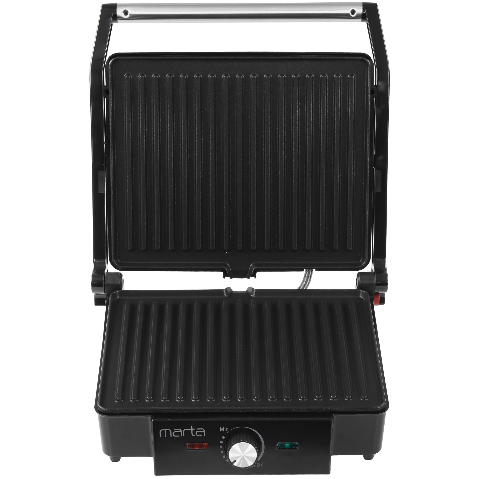 9033615 Гриль Marta MT-SM1766A черный STDN-0029445 - Вид №1