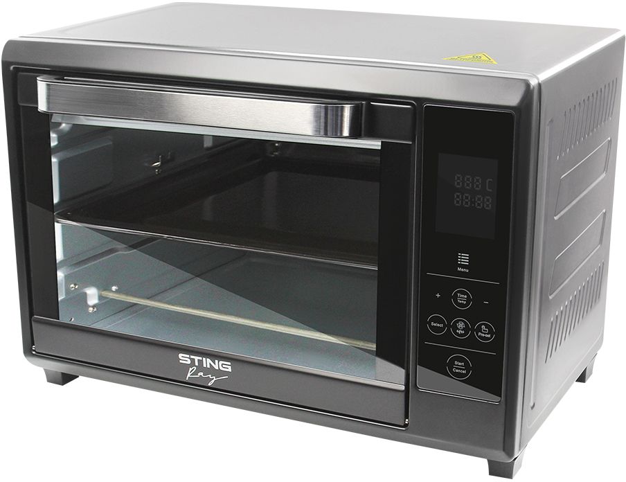 9096622 Мини-печь STINGRAY ST-EO108A серебристый STDN-0113742 - Вид №3