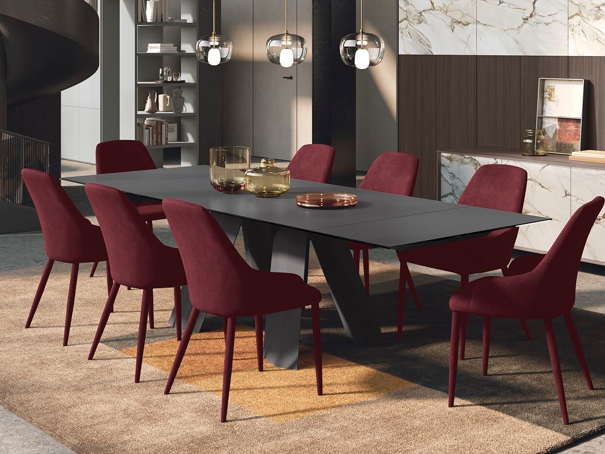 Стеклянный выдвижной стол Febal Casa LEEDS ARCH-00115198