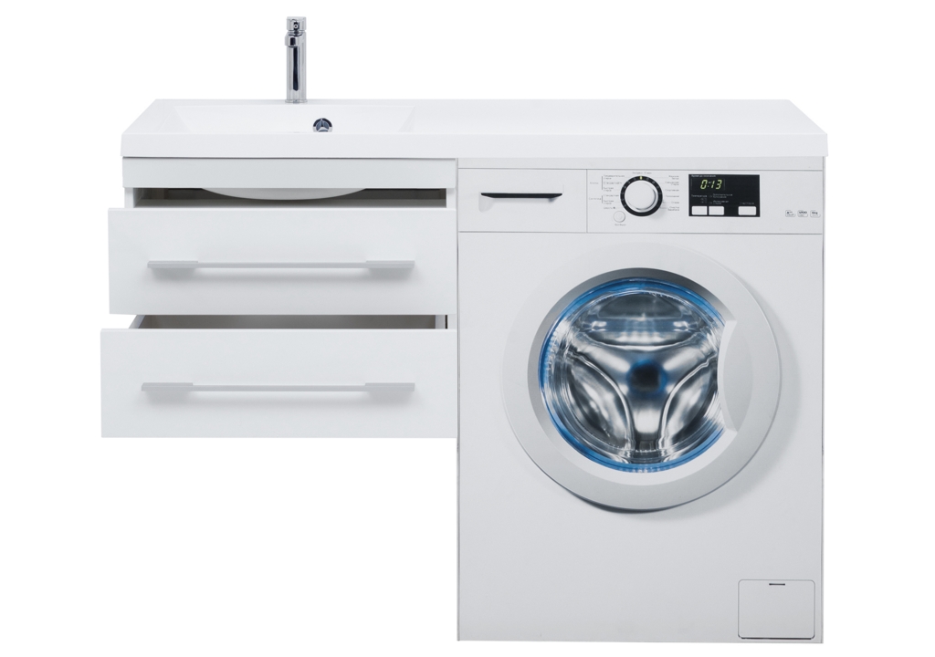 Тумба с раковиной Aquanet Нота 120 L белый 0017148300239565 - Вид №9