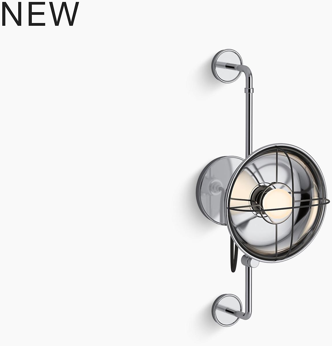 KOHLER Современная ферма бра раздвижной с одной лампой K-23667-SC01-BGL  - Вид №1