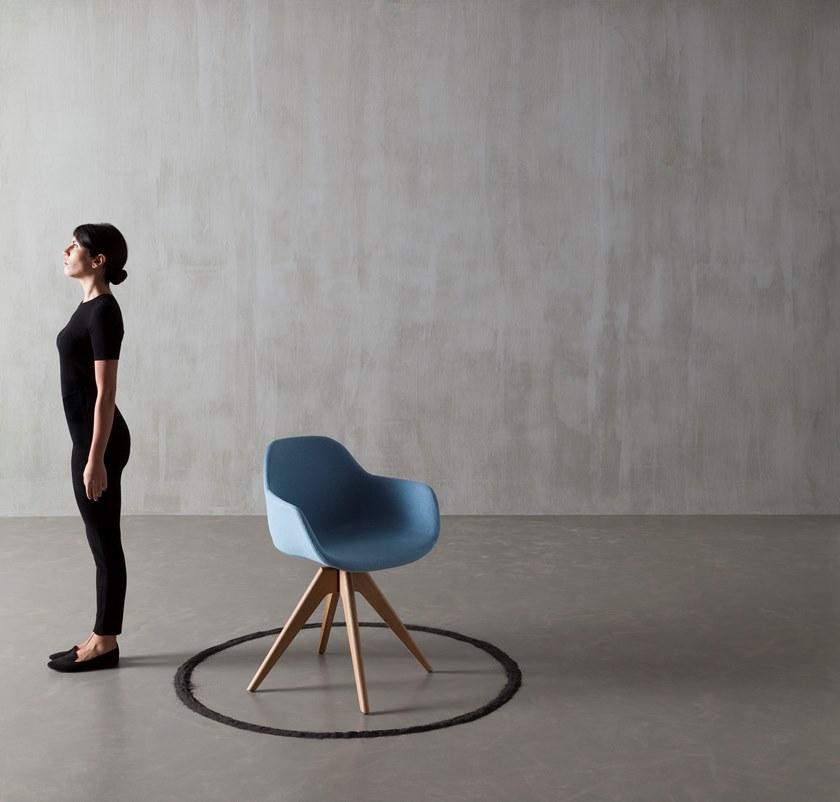 Crassevig Вращающееся кресло из полипропилена Pola sun-id-1453512 - Вид №1