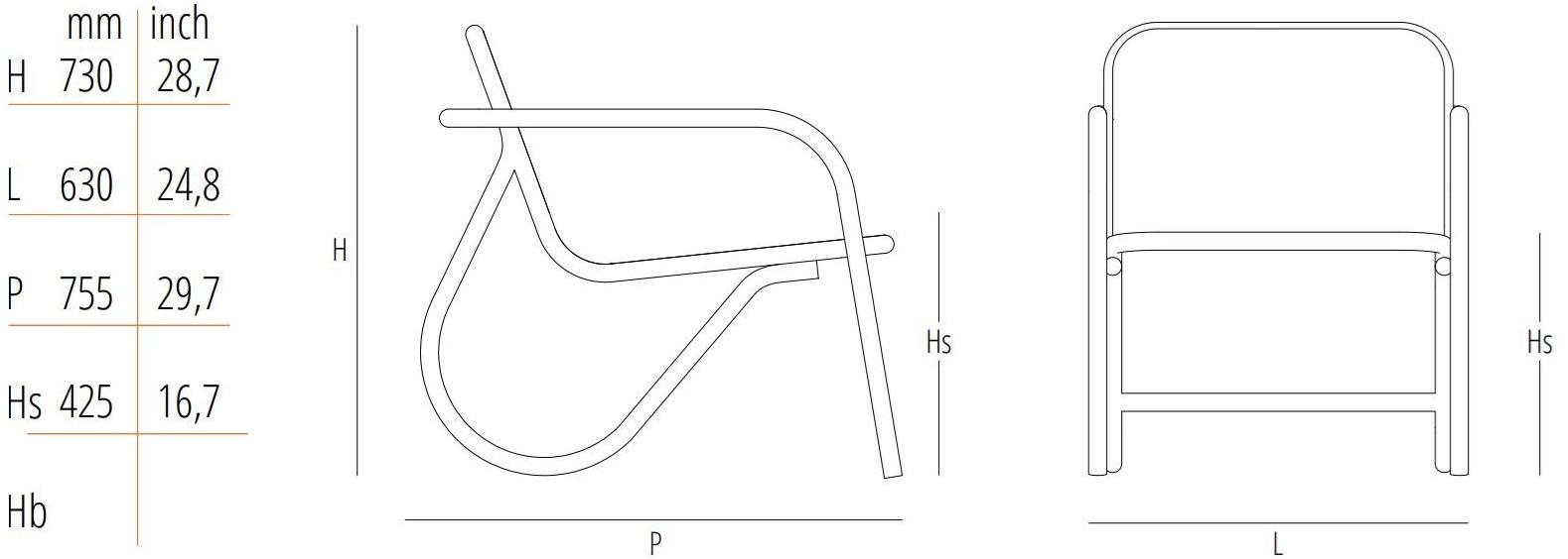 Wiener GTV Design Кресло из дерева  Pln200tes  - Вид №2