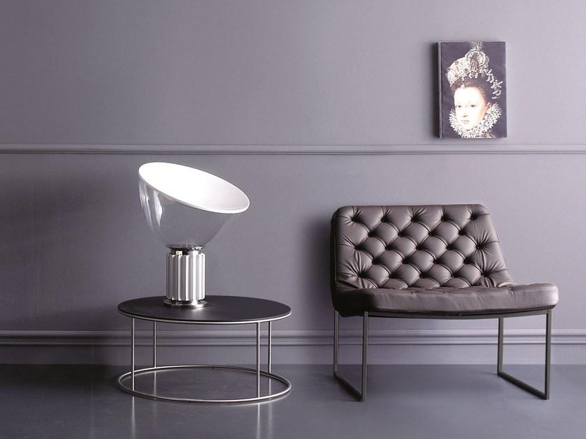 arflex Стеганое кресло-санки, обитое кожей sun-id-1452472 - Вид №1