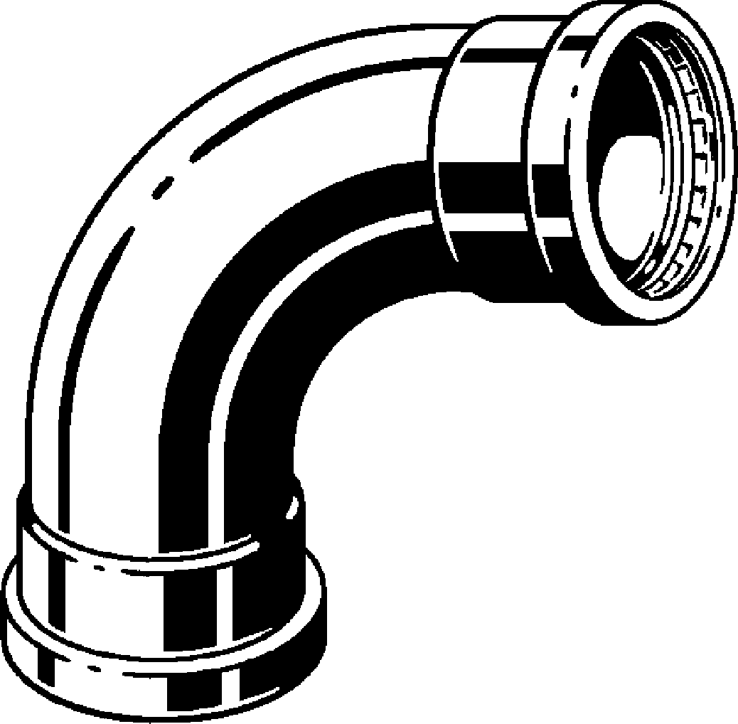 Viega Отвод 90° Sanpress Inox XL 2316XL (482596) 482 596 - Вид №1