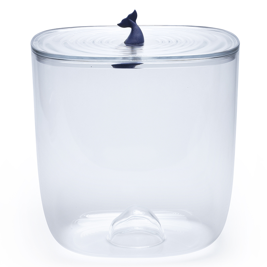 QL10331-CL-BU Контейнер для хранения moby whale ocean 3,5 л Qualy 