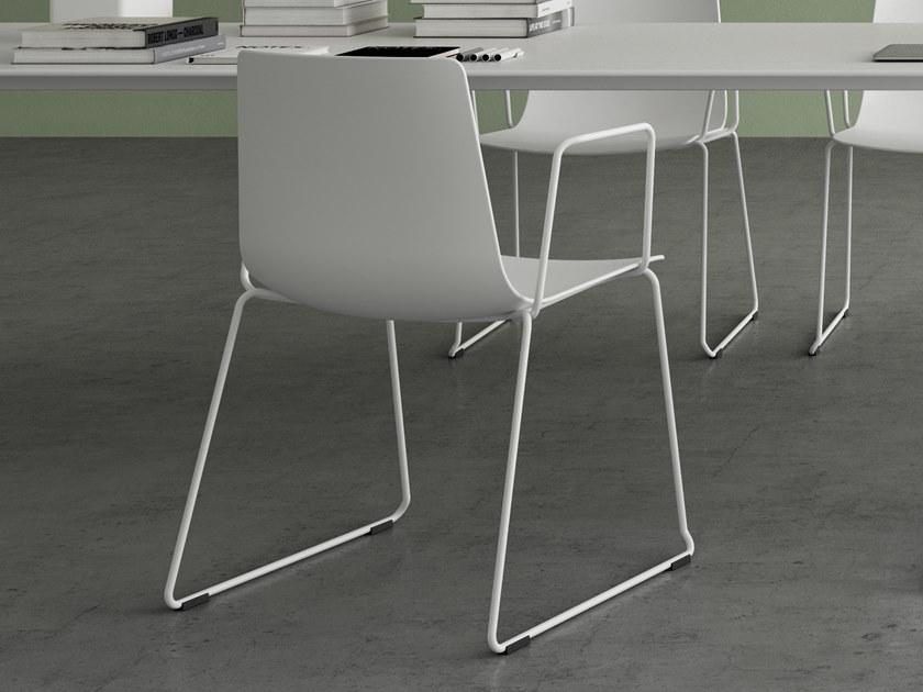 Alias Санный стул из полипропилена Slim sun-id-1418750 - Вид №1