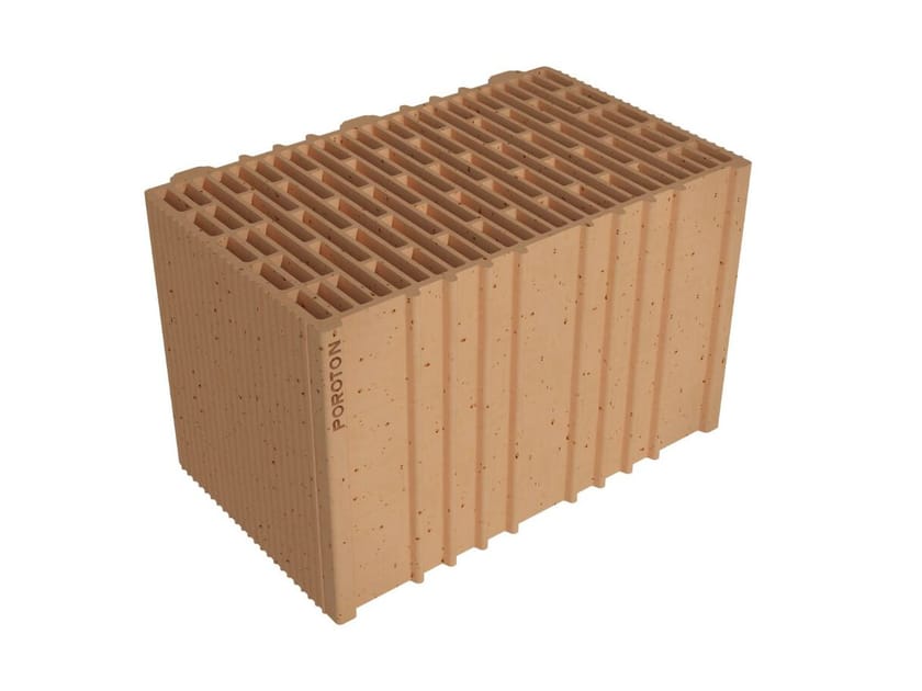 Теплоизоляционный кирпичный блок DI MUZIO LATERIZI стена POROTON® - P600 ARCH-00025209