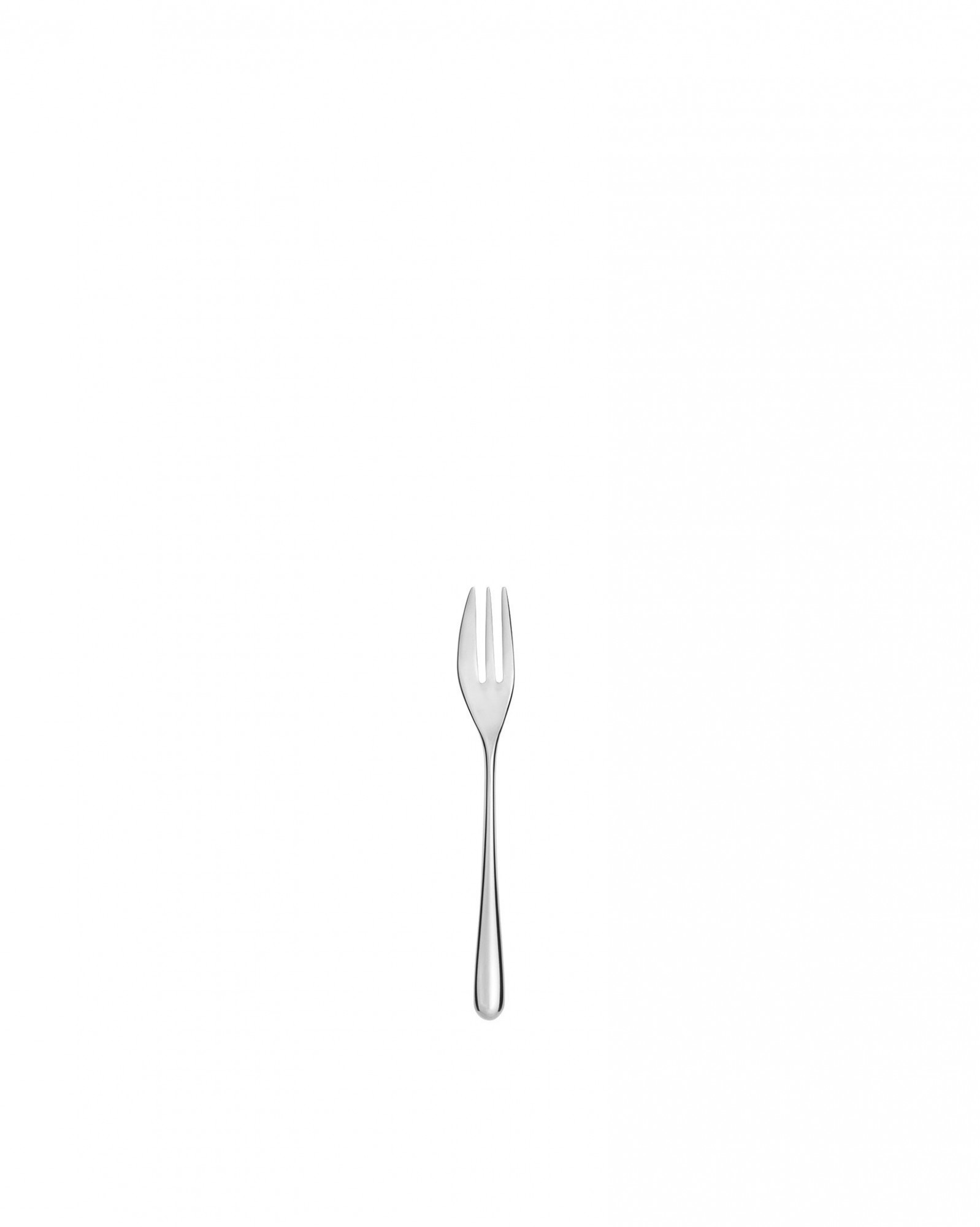 Десертная вилка. 6 предметов Alessi с высоким воротником Collo-alto IS02/16