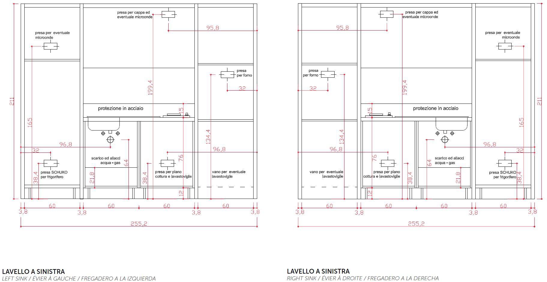 Mobilspazio Мини-кухня с ручками Zeus K136 - Вид №7