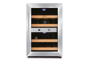 90816537 Винный шкаф WineDuett 34.50x52.50x55 см 12 бутылок цвет серебристый STLM-0395618 CASO