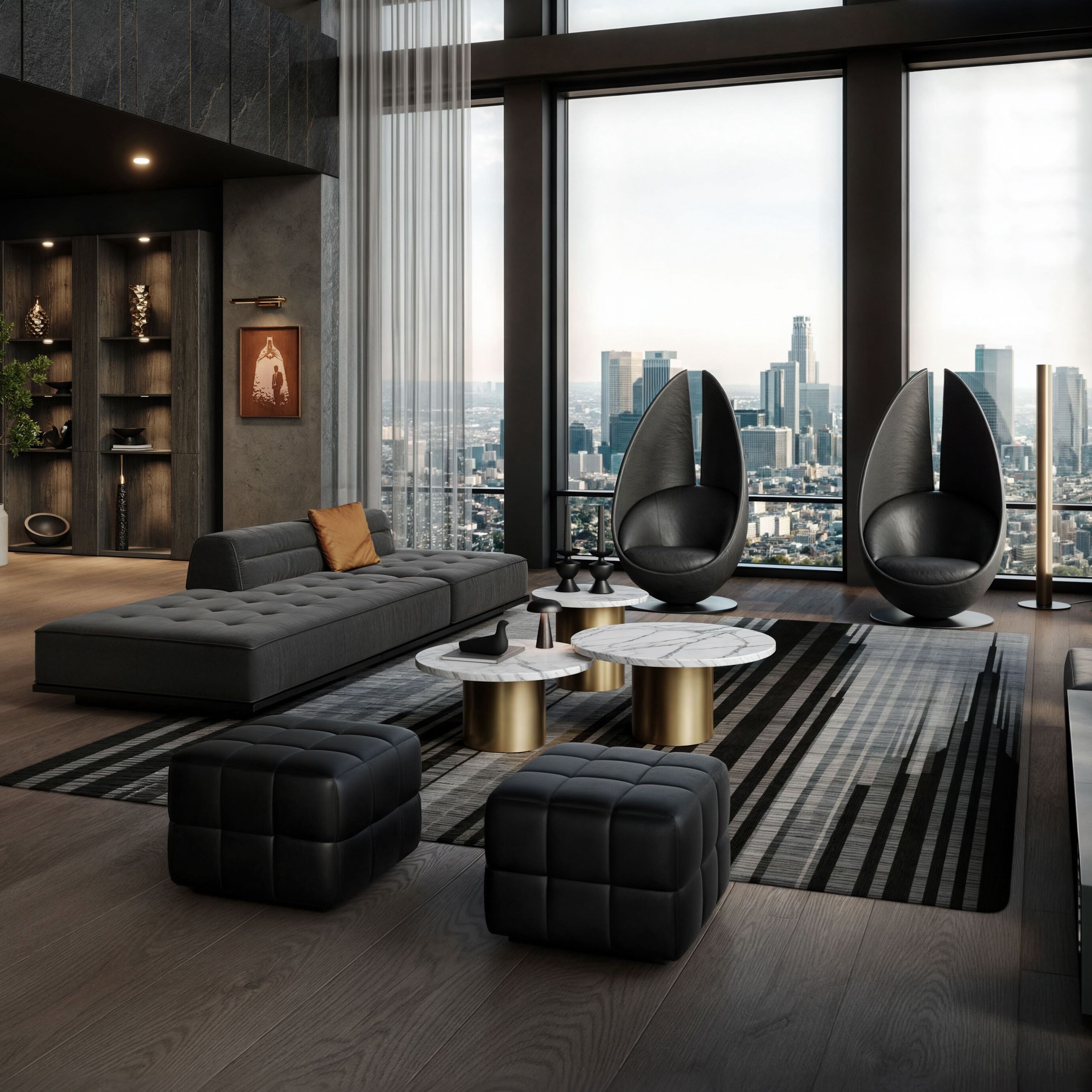 Квадратный пуф Wayne Enterprises Home Collection WE-145 ARCH-00009332 - Вид №1