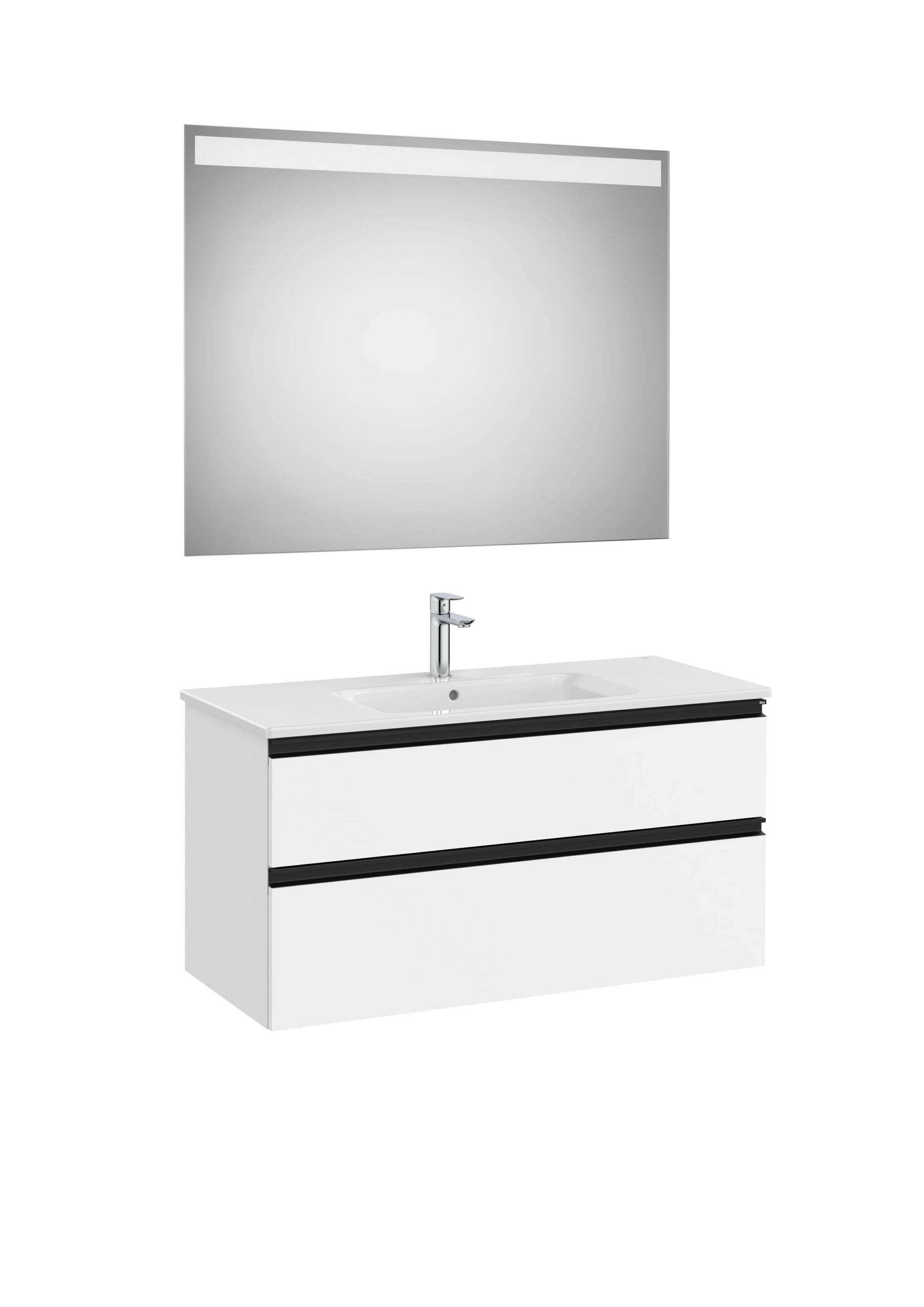 Деревянный умывальник с зеркалом и встроенной раковиной Roca UNIK A8515 / A8518 ARCH-00035896 - Вид №132