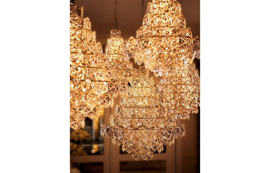 Люстра Hermitage L от Eichholtz прозрачная 110012 EICHHOLTZ ДИЗАЙНЕРСКИЕ, EICHHOLTZ 061549 Прозрачный  - Вид №3