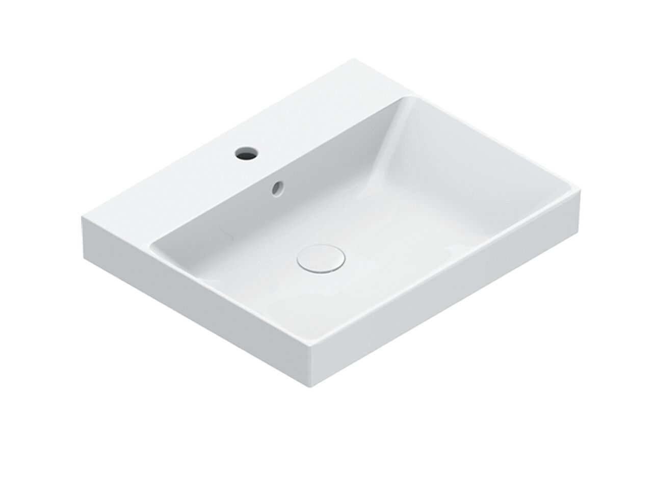 Подвесной прямоугольный умывальник CERAMICA CATALANO ноль ARCH-00145480