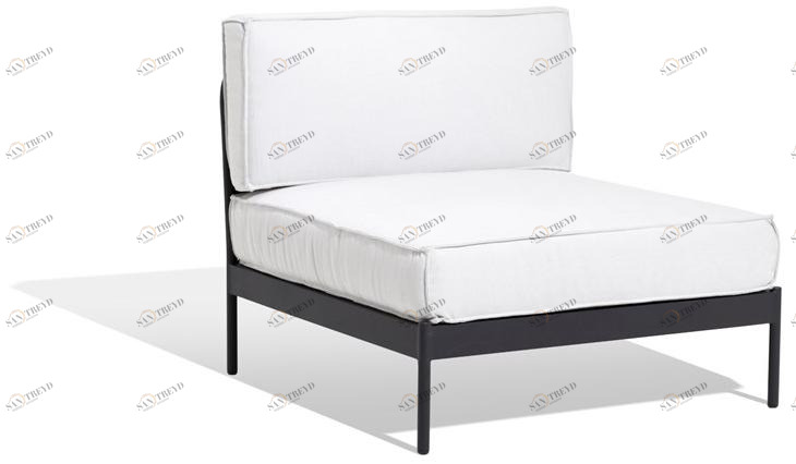 Skargaarden Модульное садовое кресло из ткани sunbrella® Lidö sun-id-1394603