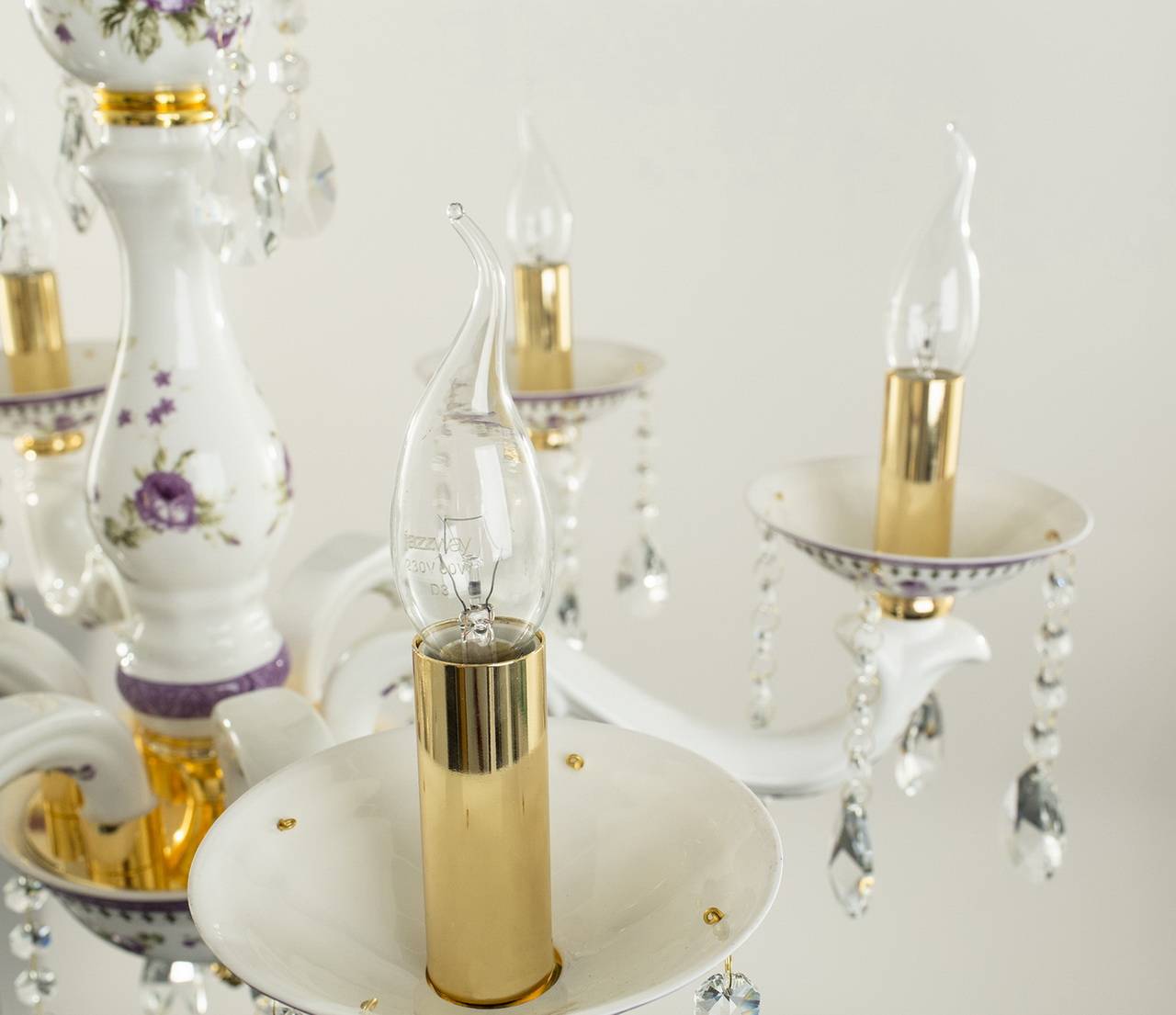 Подвесная люстра Arte Lamp Contessa A6613LM-6GO ARTE LAMP ДИЗАЙНЕРСКИЕ, CONTESSA 056378 Белый  - Вид №2