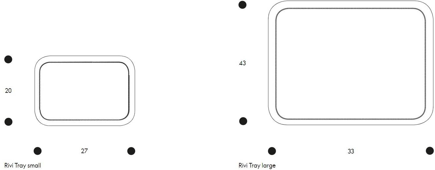 Artek Поднос прямоугольный из фанеры Rivi sun-id-1456282 - Вид №7
