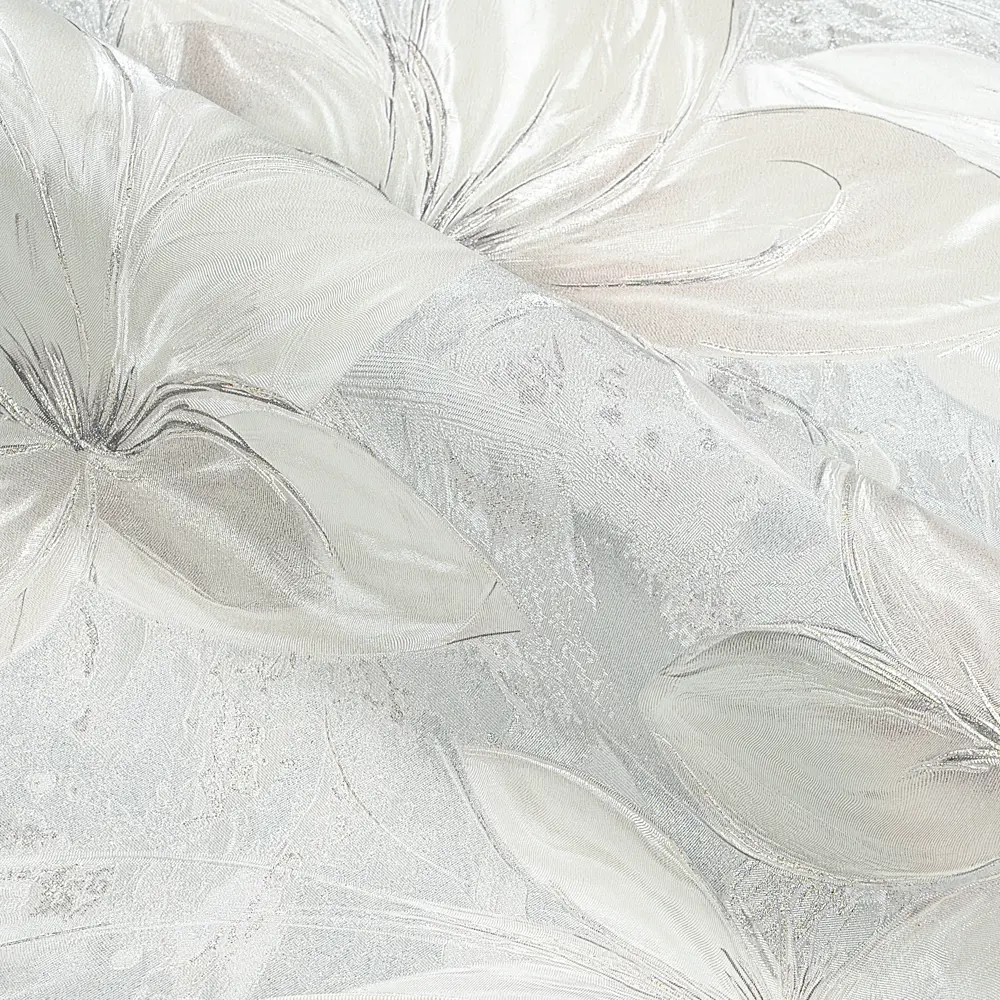 Флизелиновые обои Victoria Stenova Lola серые с цветочным узором в стиле кантри 89423700 STLM-1573809 - Вид №3