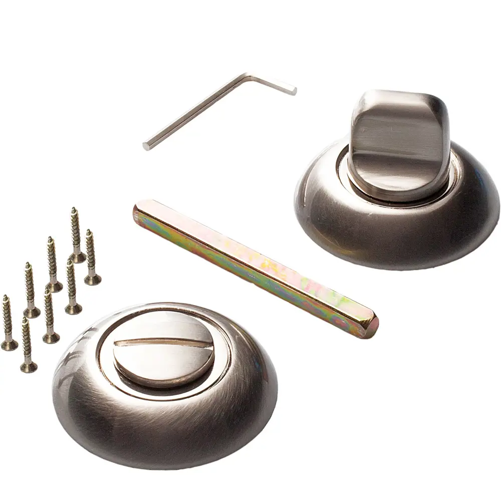 Завертка к ручкам RENZ, цвет глняцевый/матовый никель STLM-2074182