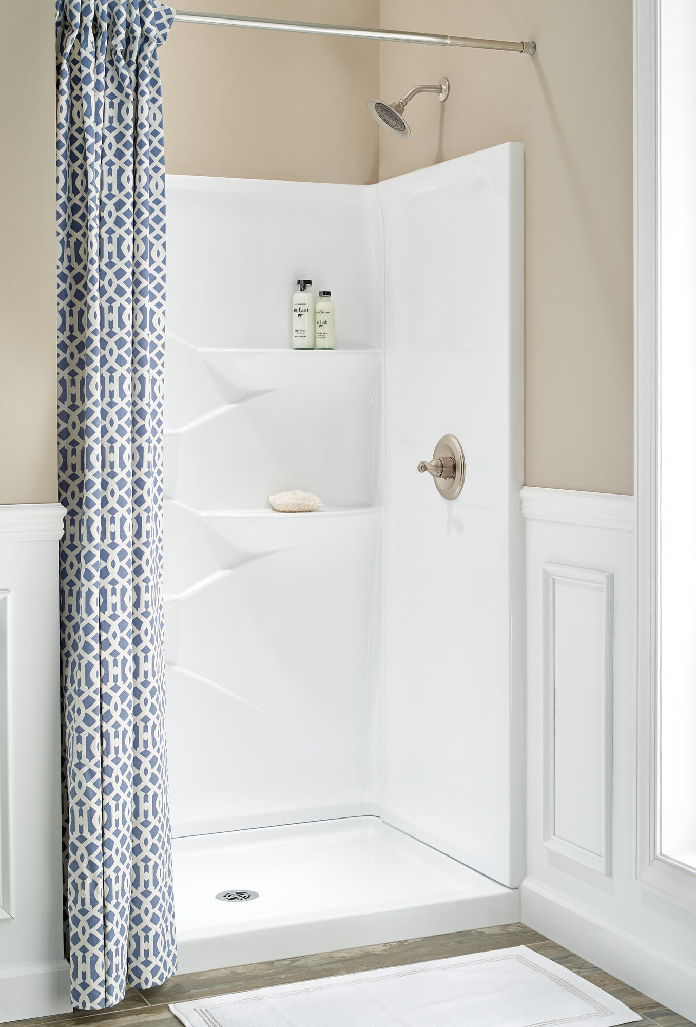 Набор стенок для душа 48 "x 34" Delta Faucet Laurel B67311-4834-WH - Вид №7