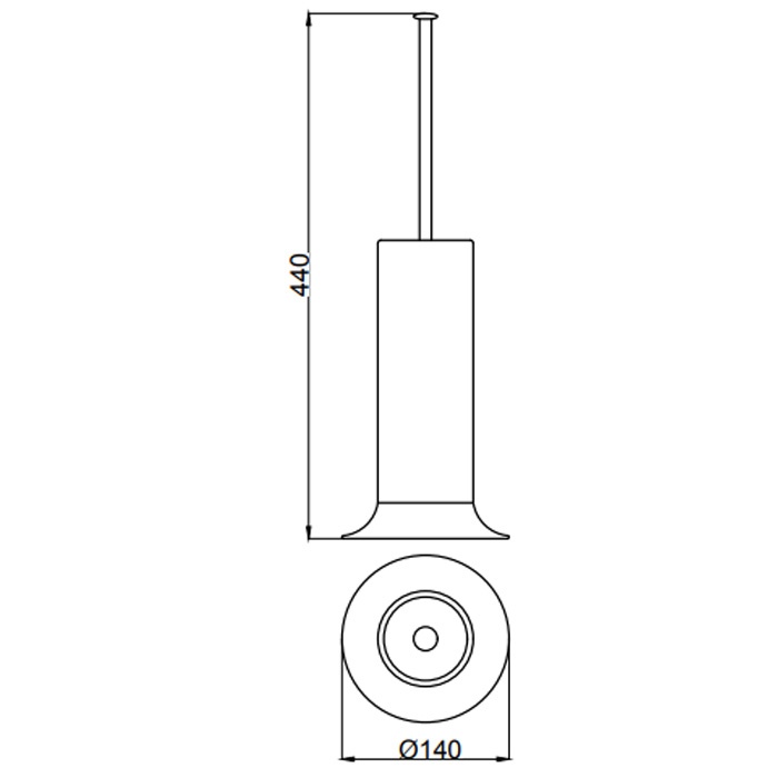 OA501302010 Ершик для унитаза Webert Opera - Вид №1