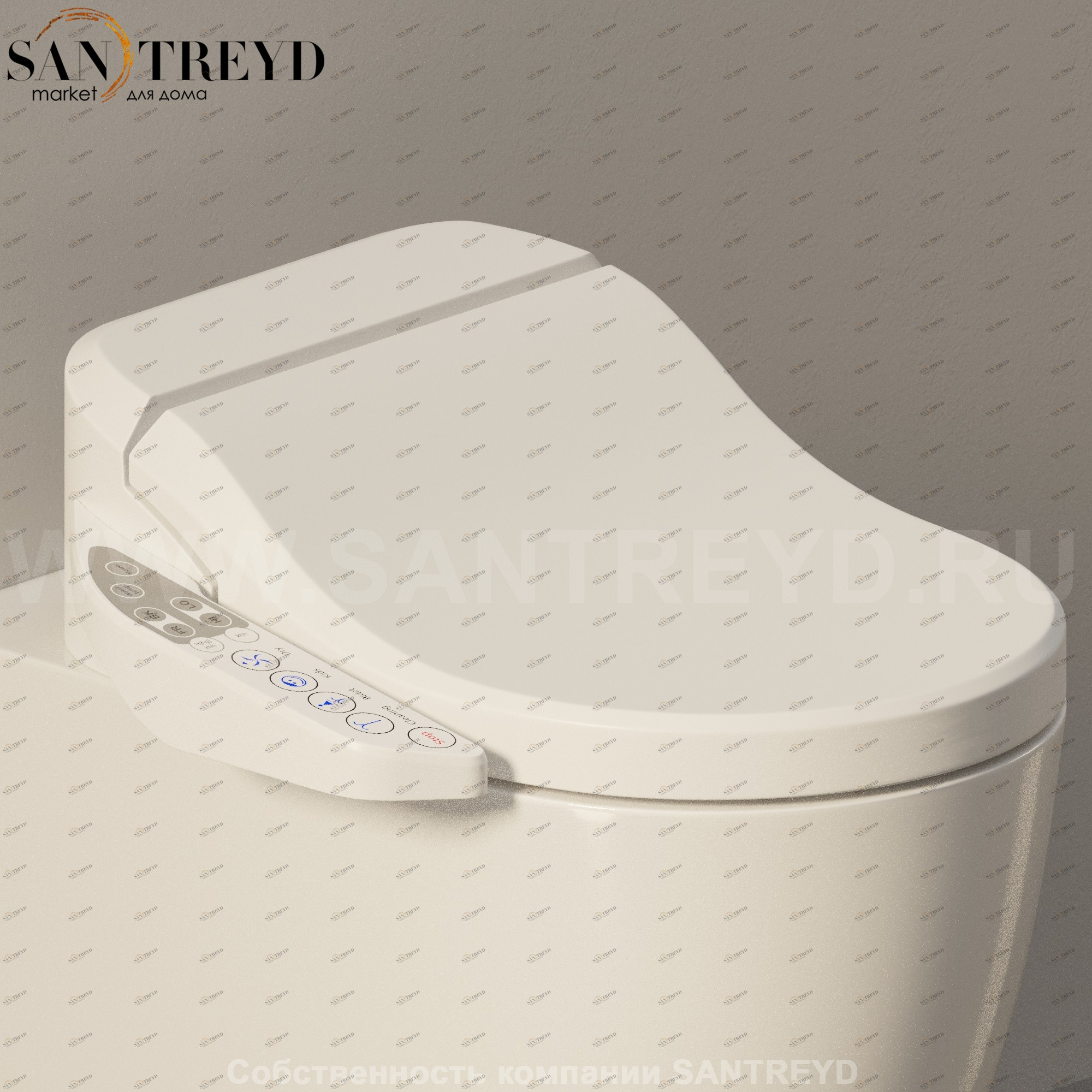 FL7235 Крышка биде для унитаза Ceramica Flaminia GoCare