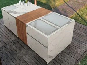 Aster Cucine Уличная кухня Electric Luminam® Outdoor