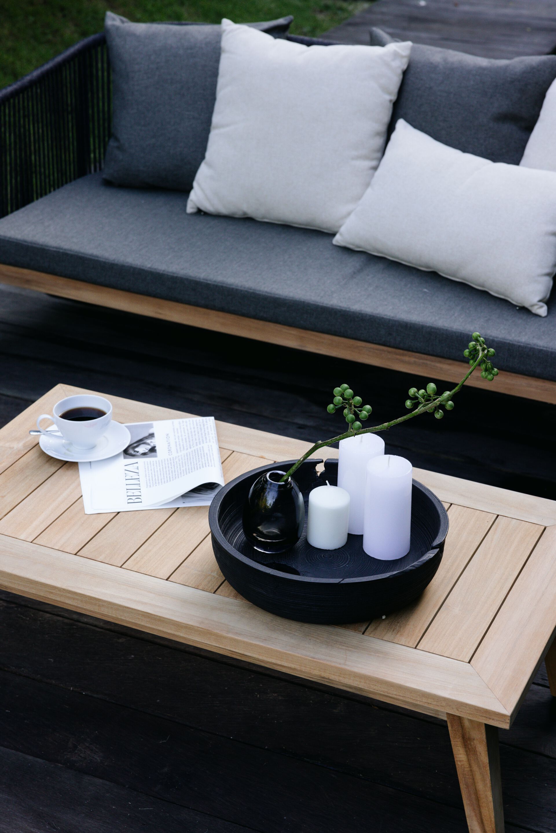 Прямоугольный садовый стол из тикового дерева cbdesign Манила ARCH-00055155 - Вид №3