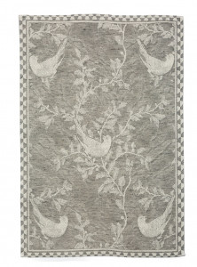 LEI_159_89 Полотенце кухонное 50/70 черный 50% лен 50% хлопок жаккард LEITNER