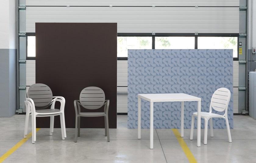 Nardi Штабелируемый садовый стул из полипропилена с подлокотниками Alloro sun-id-1474083 - Вид №6