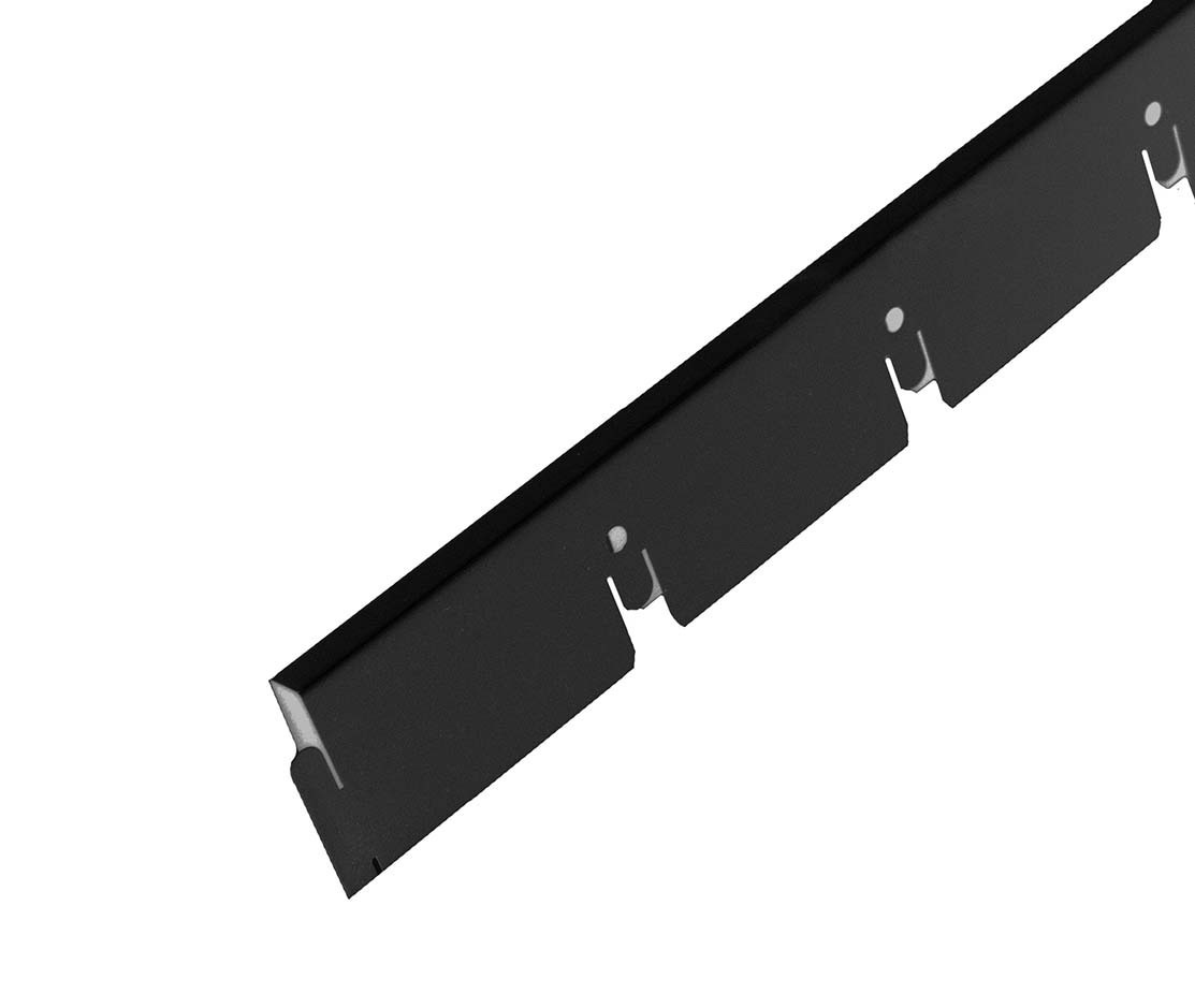 82151749 Рейка направляющая грильято 75x75x40 мм черный 0.6 м STLM-0020480 АЛБЕС 