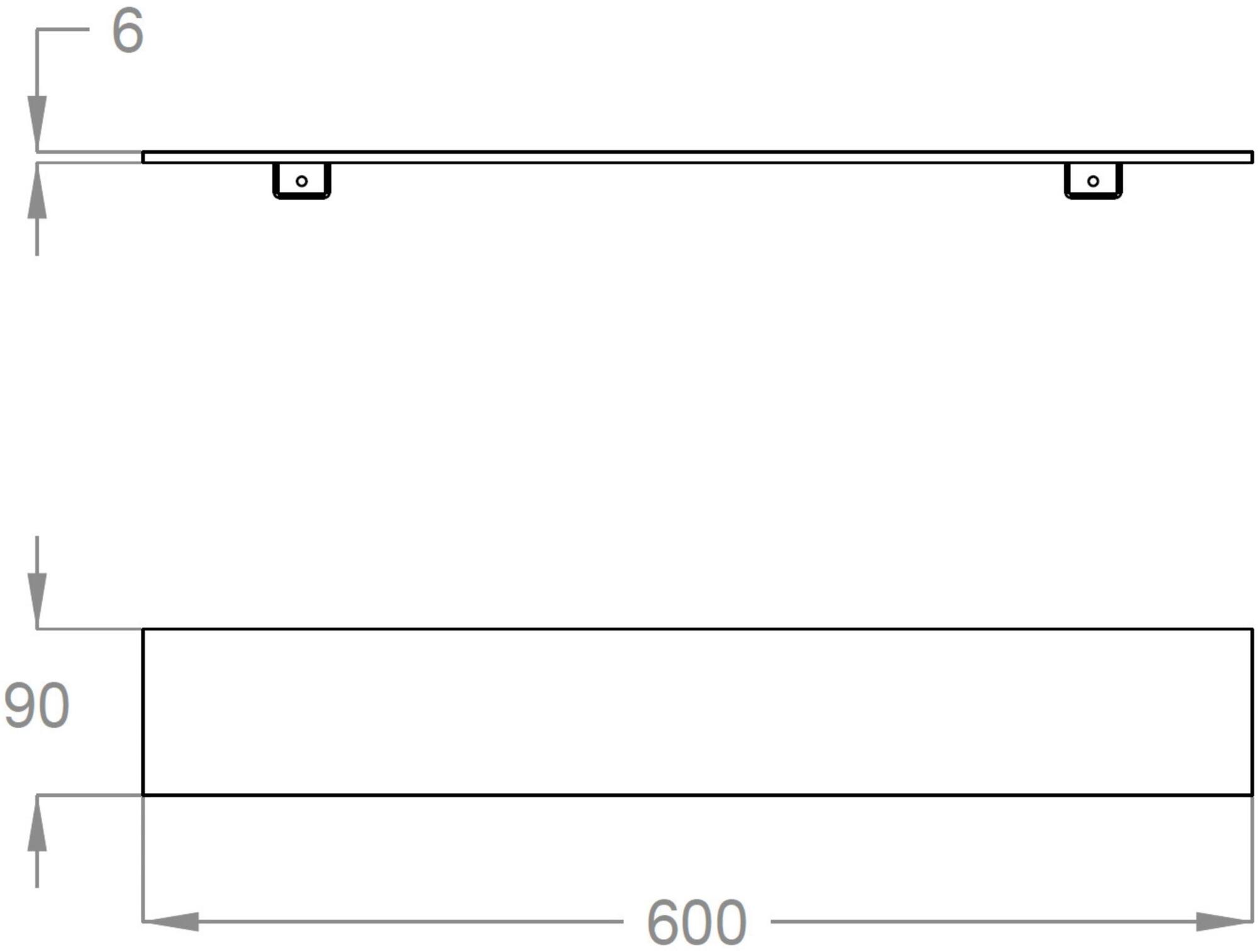Fir Italia Полка для ванной из Corian® Accessoriessteel Abin03a - Вид №1