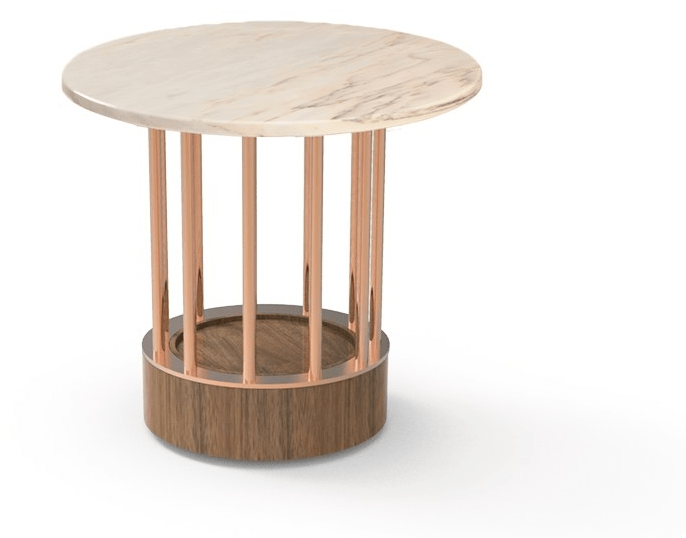 Mambo Unlimited Ideas Высокий мраморный стол sun-id-1442349 - Вид №3