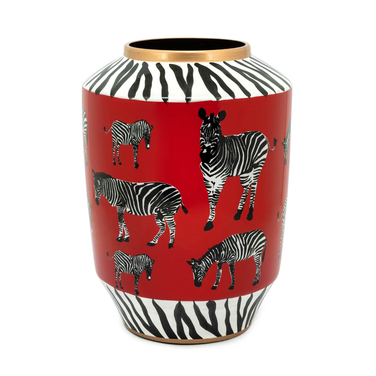 200826-25 ABHIKA ВАЗА ZEBER CYL OCHER  - Вид №1