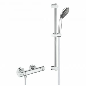 Термостатический смеситель для душа GROHE Precision Joy с душевым гарнитуром Vitalio Joy (34339000)