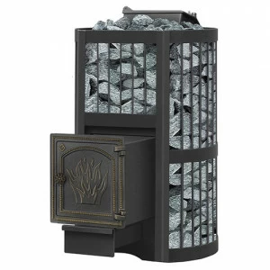 Банная печь Везувий Ураган Стандарт 16 (ДТ-4) с закрытой каменкой