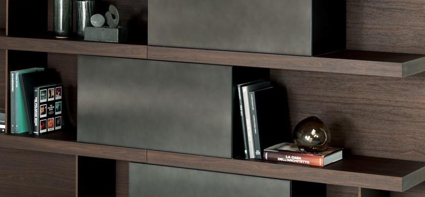 Natuzzi Модульный деревянный книжный шкаф sun-id-1482872 - Вид №6