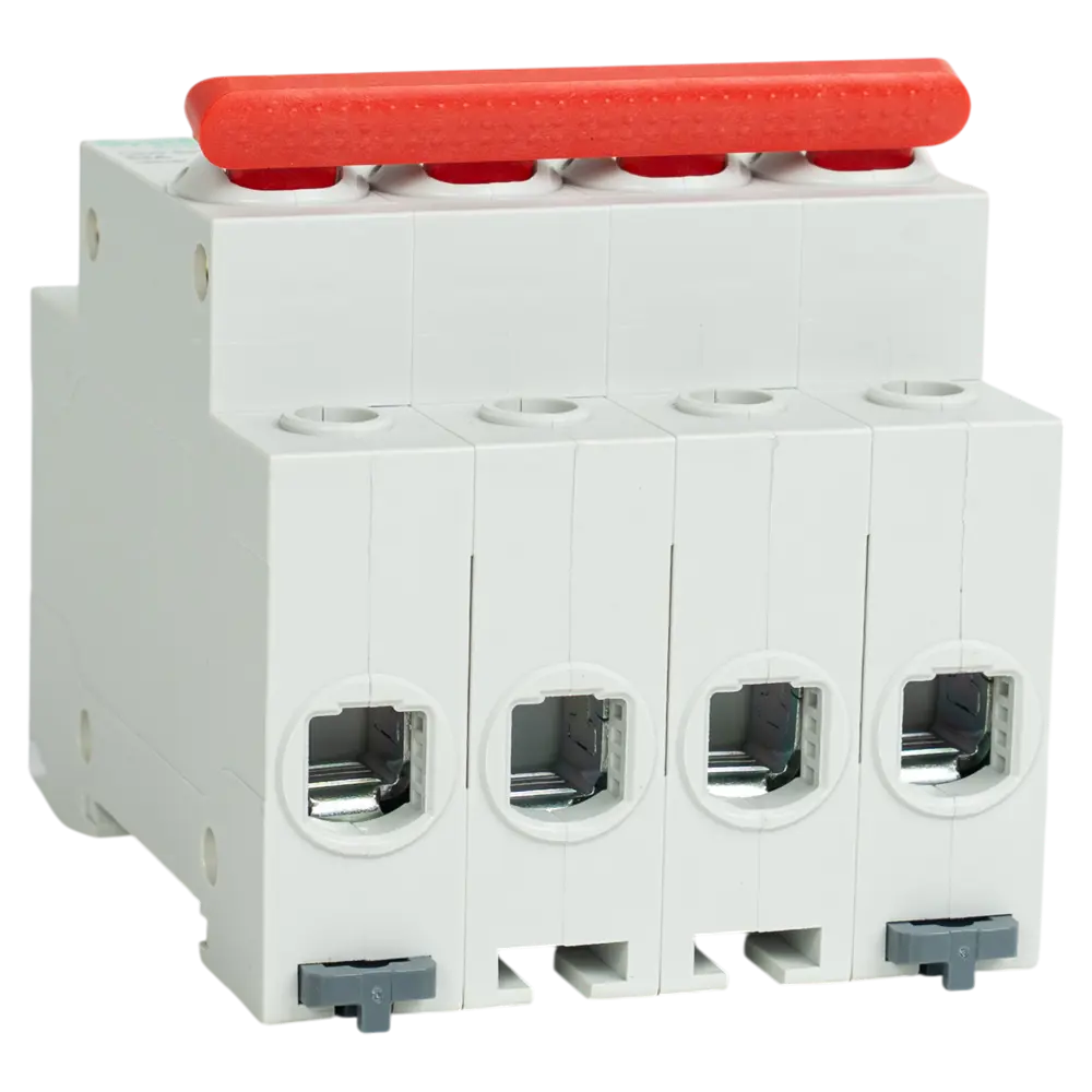 Systeme Electric City9 Set - 4-полюсный разъединитель 63А с красной рукояткой 89412711 STLM-1566855 - Вид №4