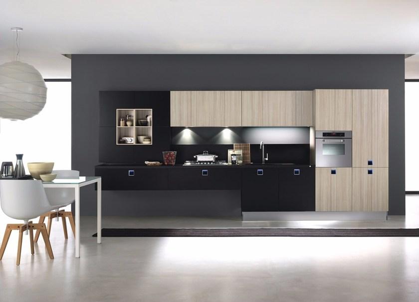 Composit Кухня в современном стиле из дерева с ручками Quadra sun-id-1417535 - Вид №9