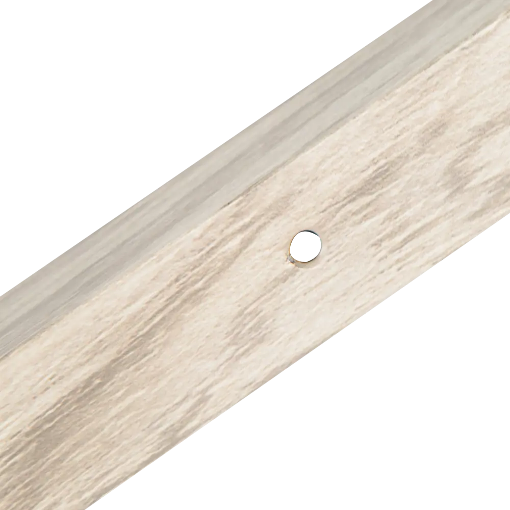 Угловой порог Artens для стыков напольных покрытий, дуб белый 90 см 17855283 STLM-0008822 - Вид №1