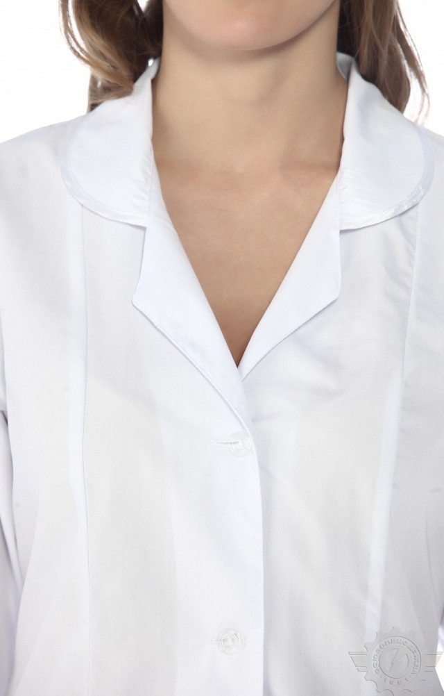 65780 Халат "Татьяна" белый  Медицинская одежда  размер 52/170-176 Спецодежда  - Вид №4