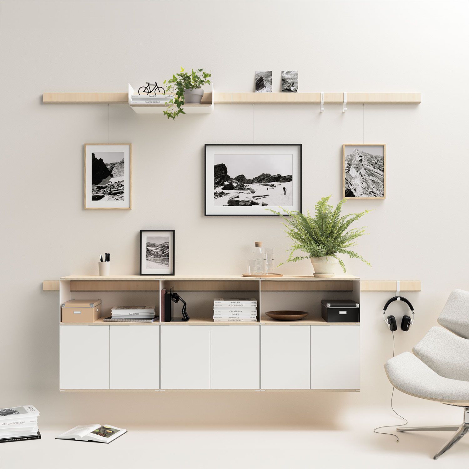 Система деревянных полок Variand Furniture W08 ARCH-00146503 - Вид №3