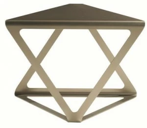 Roche Bobois Треугольный журнальный столик из лакированной стали