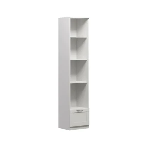 91847523 Стеллаж Vmg industry 39.2x190x34.8 см нагрузка до 12 кг ЛДСП цвет белый STLM-1418532